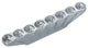Utopia Alley Gleam 8 Crystal Cabinet Pull, 1.3", Polished Chrome, 10 Pack