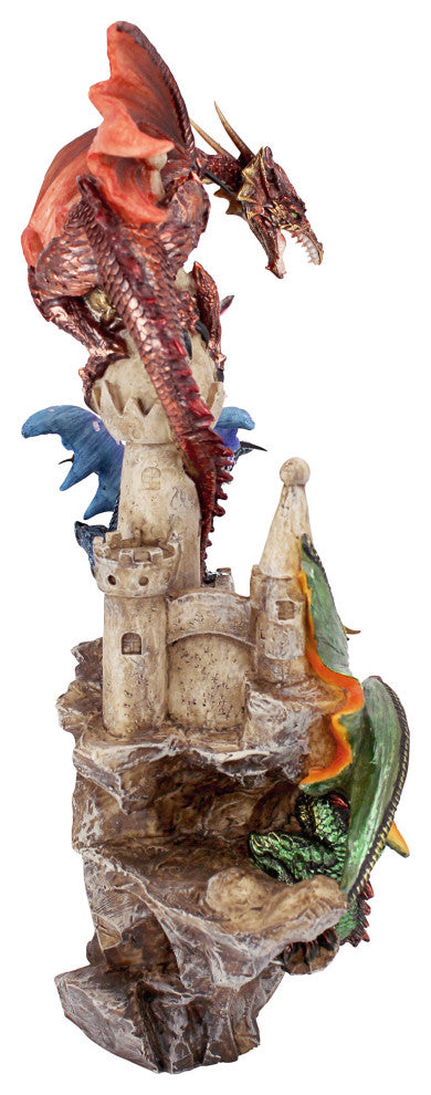 Combat of Valhalla Dragon Statue