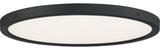 Quoizel OST1720EK LED Flush Mount, Earth Black Finish