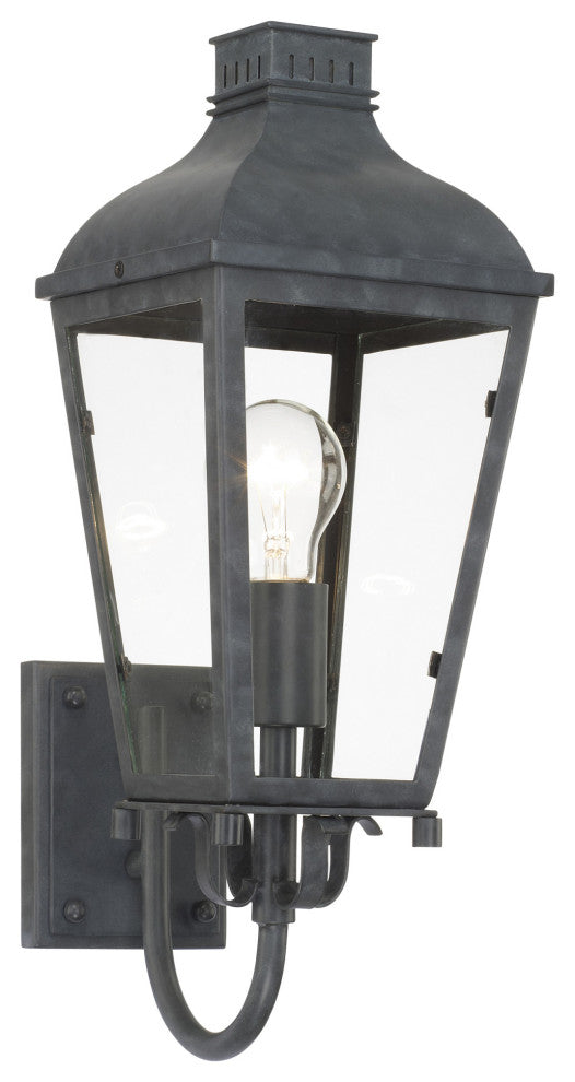 Crystorama Lighting Group DUM-9801 Dumont 18" Tall Wall Sconce - Graphite