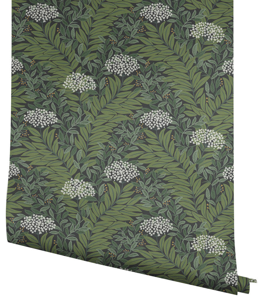 Highgrove Black Wallpaper