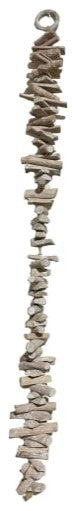 Whitewashed Wood Wall Hanging Decoration, 40" Driftwood