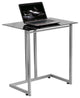 Black Tempered Glass Computer Desk