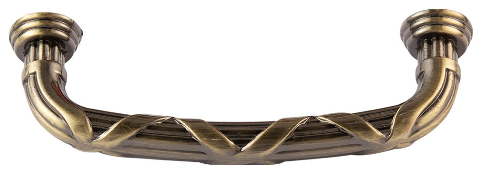 Utopia Alley Cabinet Knob, Antique Brass, 3.75", 1 Pack