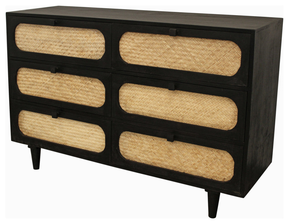 Navice 6-Drawer Dresser