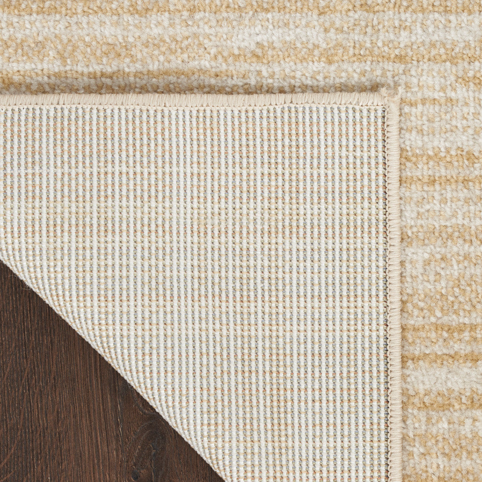 Nourison Essentials 9' x 12' Ivory Gold Outdoor Rug