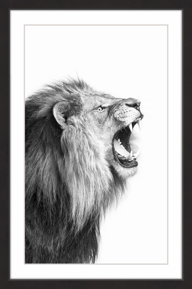 "Man Is Right" Framed Painting Print, 16x24