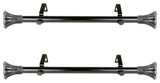 Dakota Side Curtain Rods 12-20", Black
