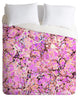 Amy Sia Marble Bubble Lilac Duvet Cover, 88"x88"