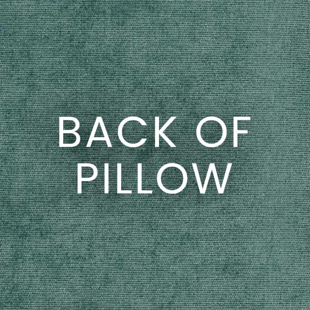 Chevron Pillow - Aqua