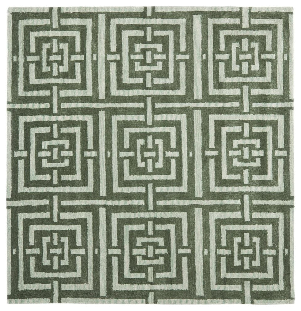 Safavieh Wyndham WYD375B 7' Square Green Rug