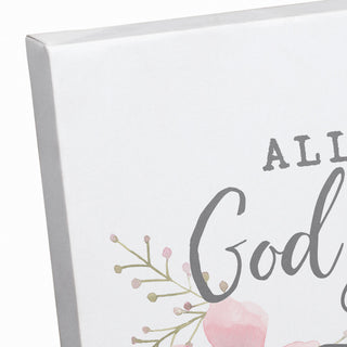 Gods Grace In One Tiny Face 14x11 Canvas Wall Art