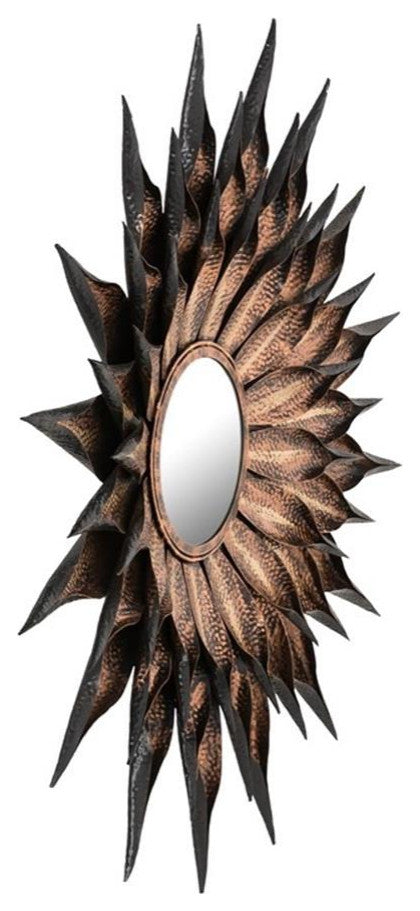 TOV Furniture Sunflower Antique Wall Mirror