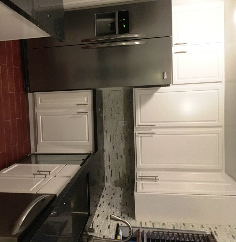 - White Fusion 12x12 Interlocking Mosaic