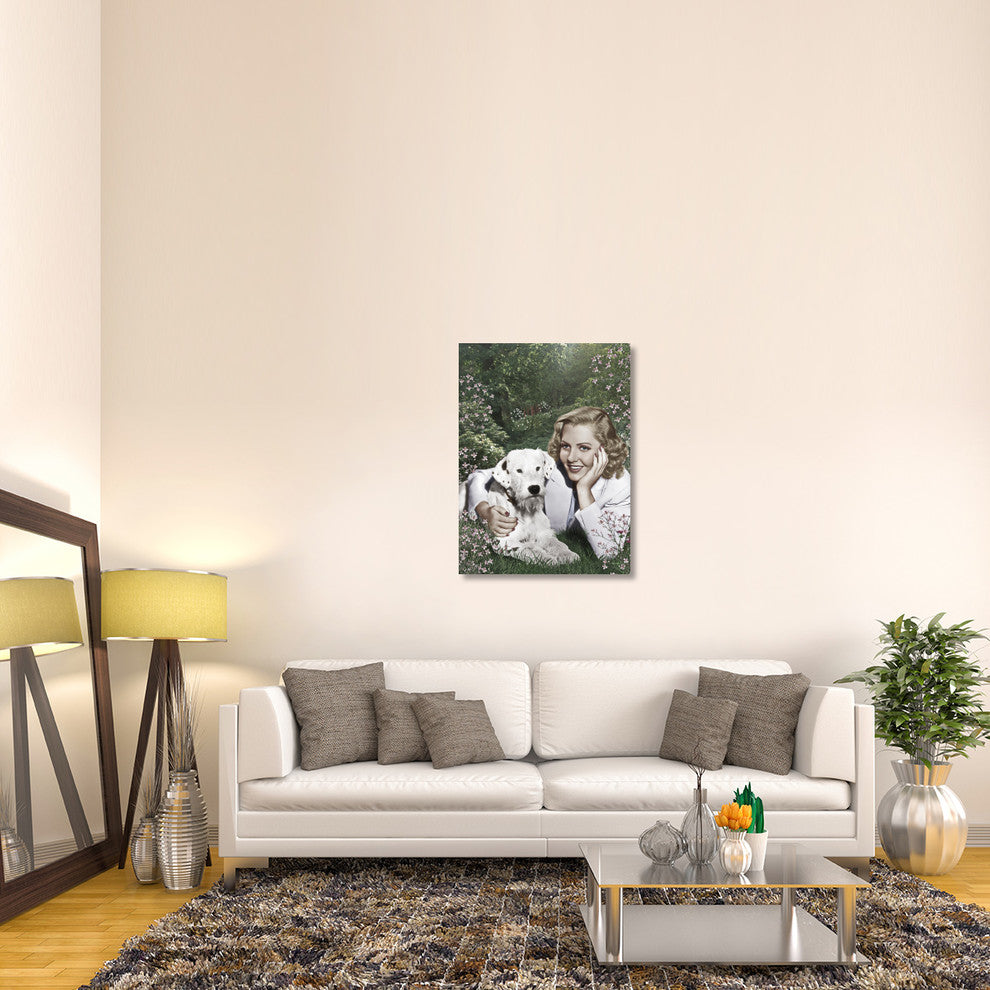"Jean Arthur" Stretched Canvas Giclee by Hollywood Photo Archive, 30x40"