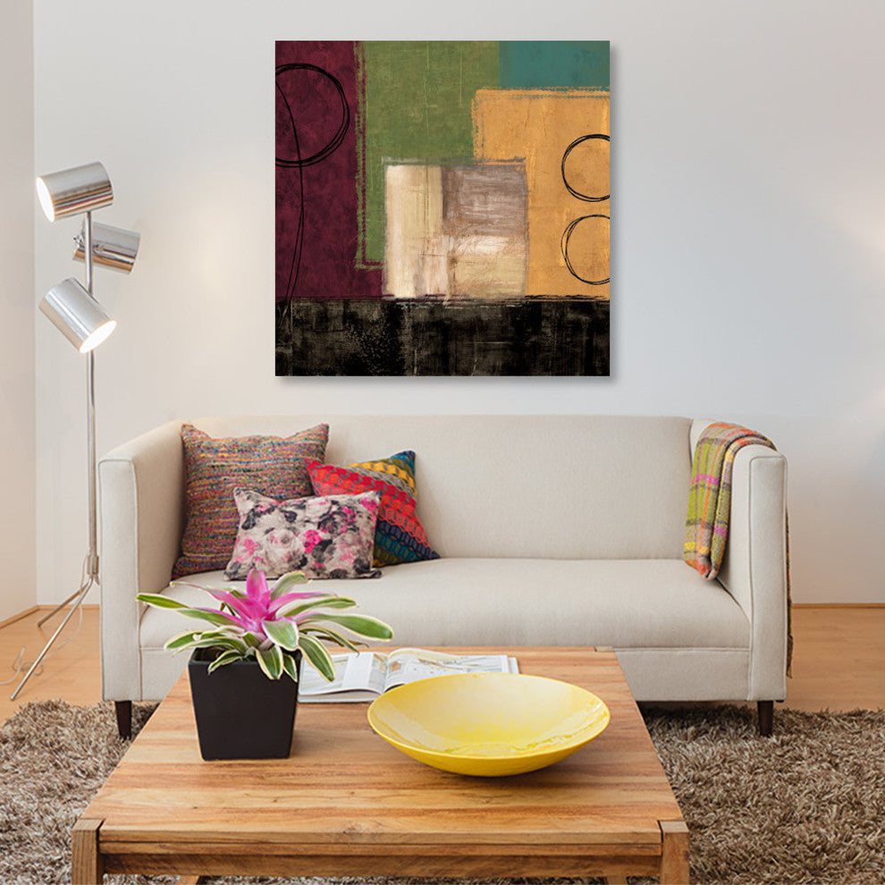 "For The Sake Of It II" by Brent Nelson, Canvas Print, 26"x26"