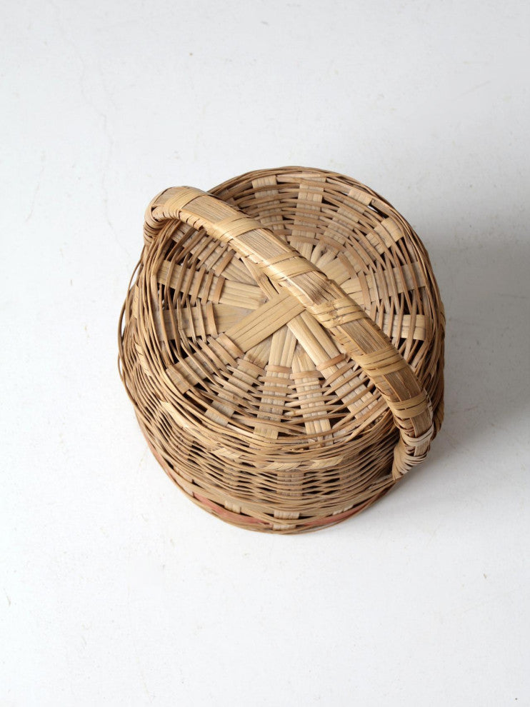 Consigned, Antique Woven Basket