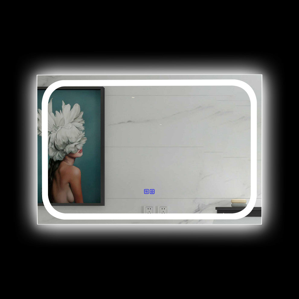 SPECULO Back Lit LED Mirror 6000K Daylight White 36inches Wide