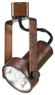 AC 12W 3300K 770 Lumen Dimmable LED Track Fixture, Rust Finish