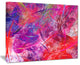 "Red Swirling Clouds" Abstract Digital Art Canvas Print