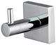 Vina Robe Hook in Chrome Finish