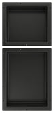 Tile Redi RND1614S-20 Double Niche Set, Recessed Shower Shelves