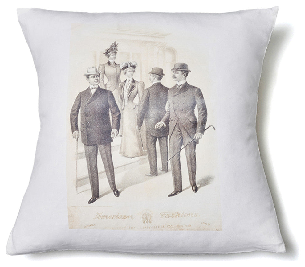 Honorable Men Pillows, Set of 2