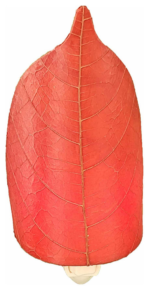 Leaf Nightlight Red
