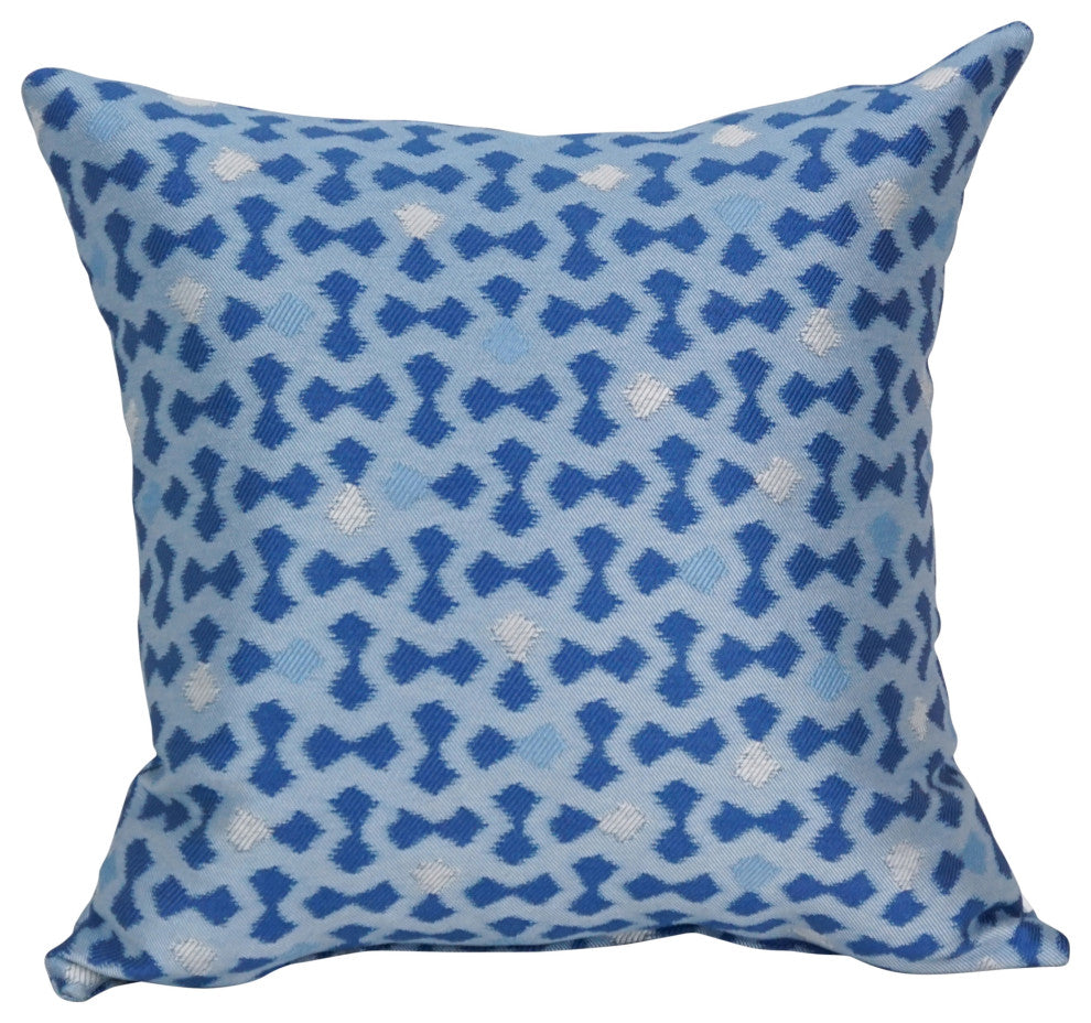 17" Jacquard Throw Pillows With Inserts, Set of 2, Talamols Skippe