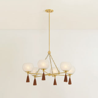 Mandy Cheng x Mitzi Niya Chandelier Aged Brass