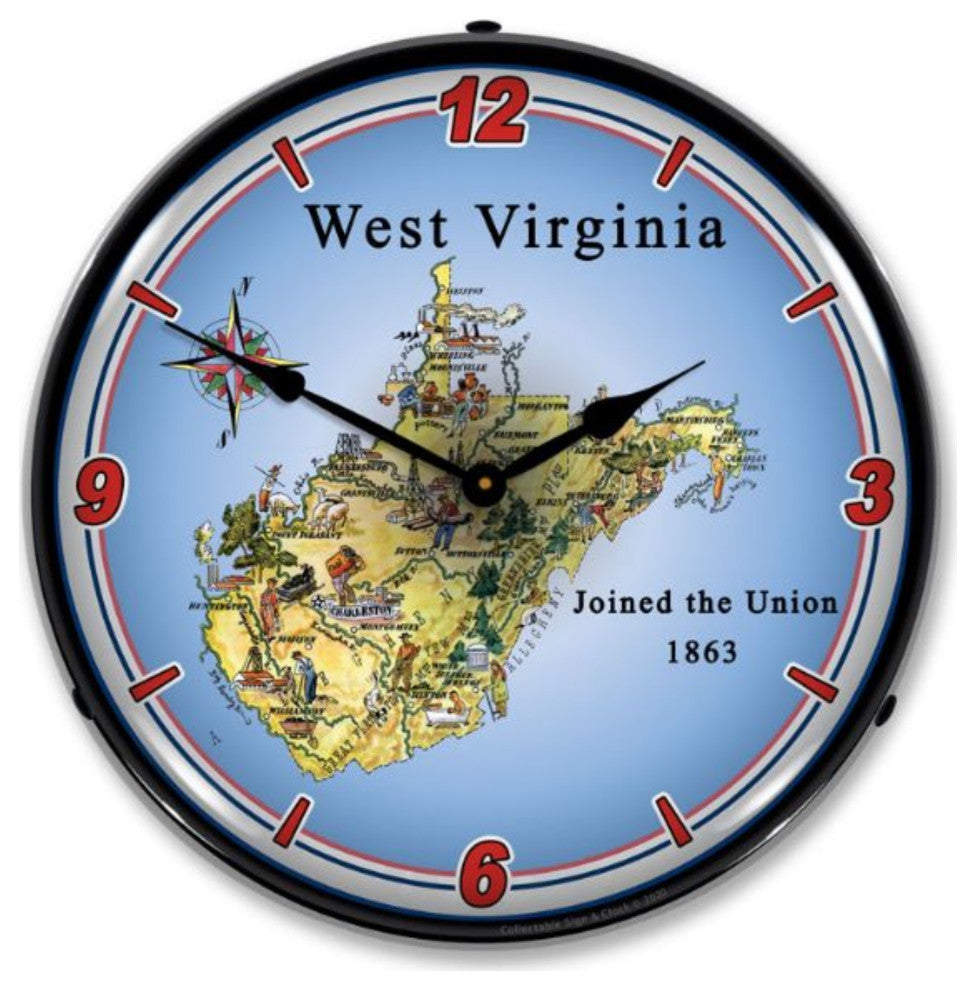 20041130 State of West Virginia Clock