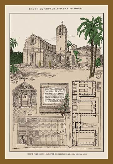 The Kennedy Church - Fine Art Giclee Print 24" x 36"