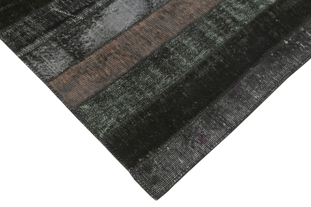 Rug N Carpet - Handwoven Anatolian 5' 7" x 8' 0" Vintage Patchwork Area Rug