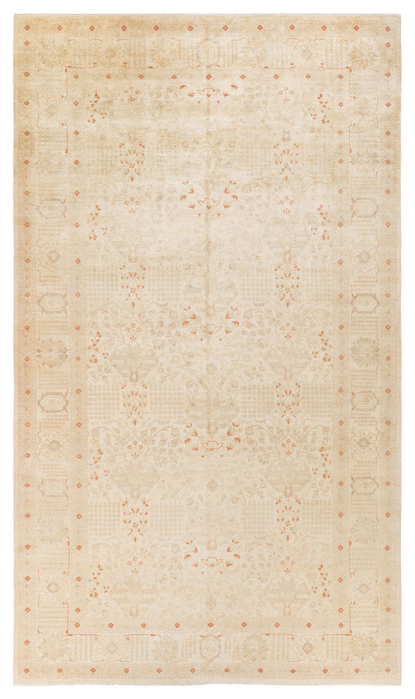 Mogul, One-of-a-Kind Hand-Knotted Area Rug Ivory, 9'1"x16'2"