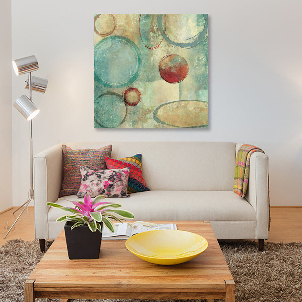 "Yes I" by Brent Nelson, Canvas Print, 37"x37"
