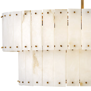 Fredrick Ramond Simone Medium Drum Chandelier, Burnished Gold
