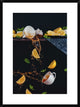 "Tea From The Top Shelf" Framed Digital Print by Dina Belenko, 24x32"