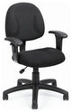 Occ Fabric Deluxe Posture Task Chair Black Computer Desk Chair