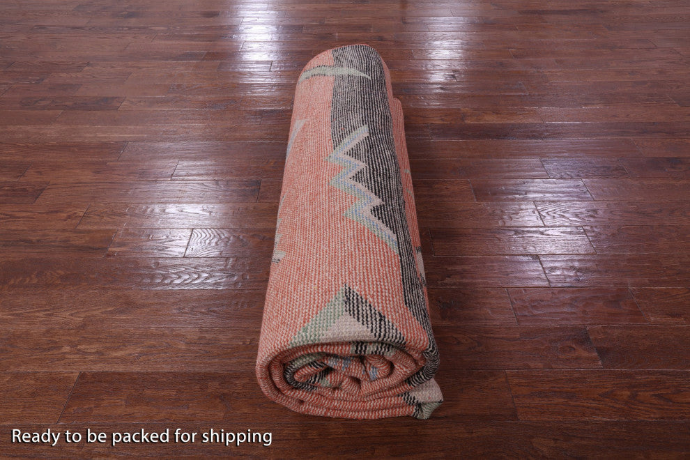 Moroccan Handmade Wool Rug 9' 2" X 12' 0" - Q13105