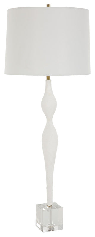 Uttermost Helena Slender White Table Lamp