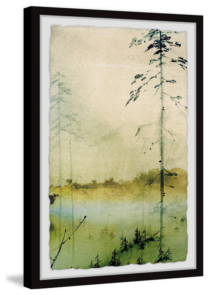 "The Wild Lake" Framed Painting Print, 20x30