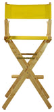 030" Director's Chair Natural Frame-Yellow Canvas