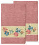 Caroline 2 Piece Embellished Bath Towel Set