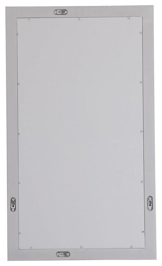 18" Contemporary Grey-Light Vanity Mirror