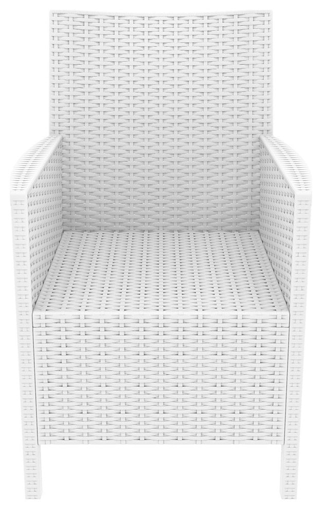 Compamia California Outdoor Armchairs, Set of 2, White
