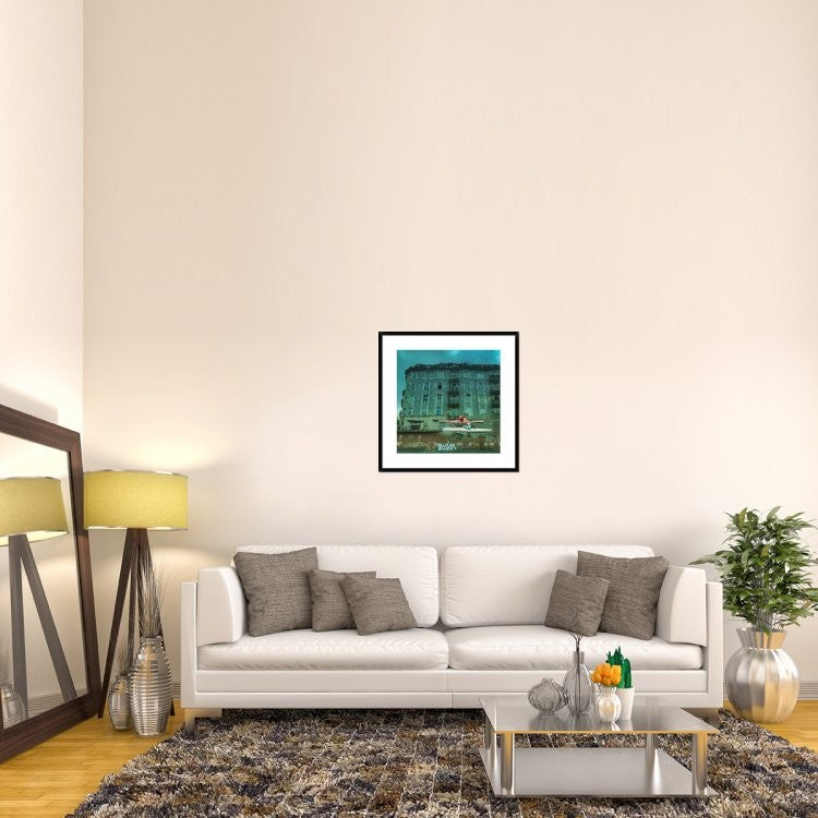 "My Hamburg" Framed Digital Print by Ambra, 30x30"