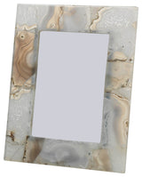 Preto" 5" x 7" Agate Picture Frame