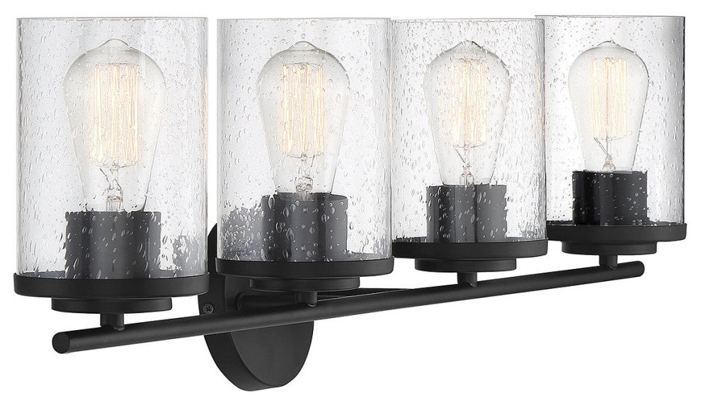 Marshall 4-Light Bath, Matte Black