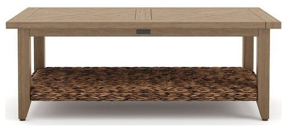 Cayman 24" x 48" Coffee Table, Heritage Brown