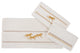Running Remuda Towel Set, Cream, 3 Piece